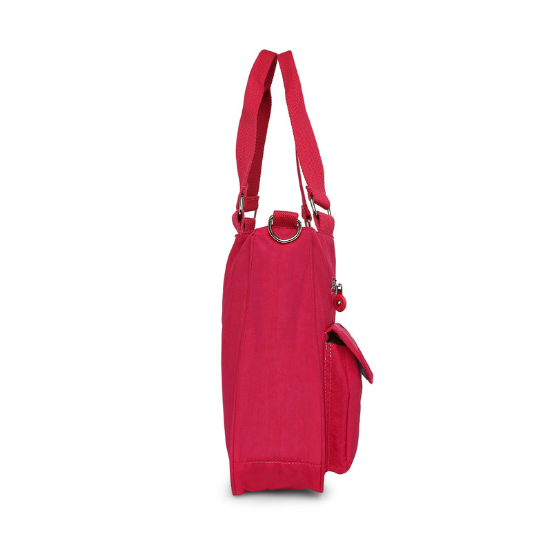 BAOMI CRINKLE SHOULDER BAG Range Fuchsia Red Soft One Size Shoulder Bag