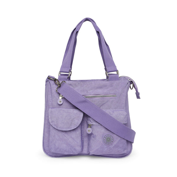BAOMI CRINKLE SHOULDER BAG Range Light Purple Soft One Size Shoulder Bag
