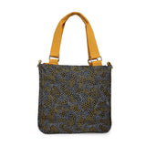 BAOMI CRINKLE SHOULDER BAG Range Black & Yellow Soft One Size Shoulder Bag