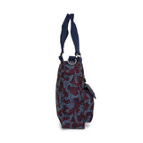 BAOMI CRINKLE SHOULDER BAG Range Blue & Red Soft One Size Shoulder Bag