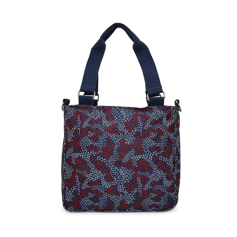 BAOMI CRINKLE SHOULDER BAG Range Blue & Red Soft One Size Shoulder Bag