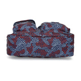 BAOMI CRINKLE SHOULDER BAG Range Blue & Red Soft One Size Shoulder Bag