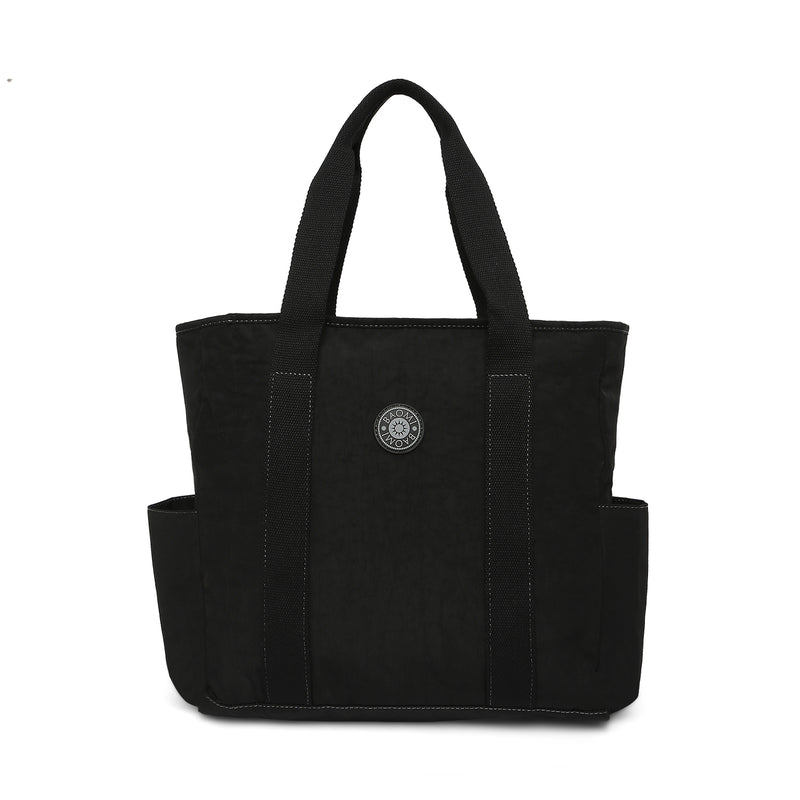 BAOMI CRINKLE HANDBAG Range Black Soft One Size Handbag