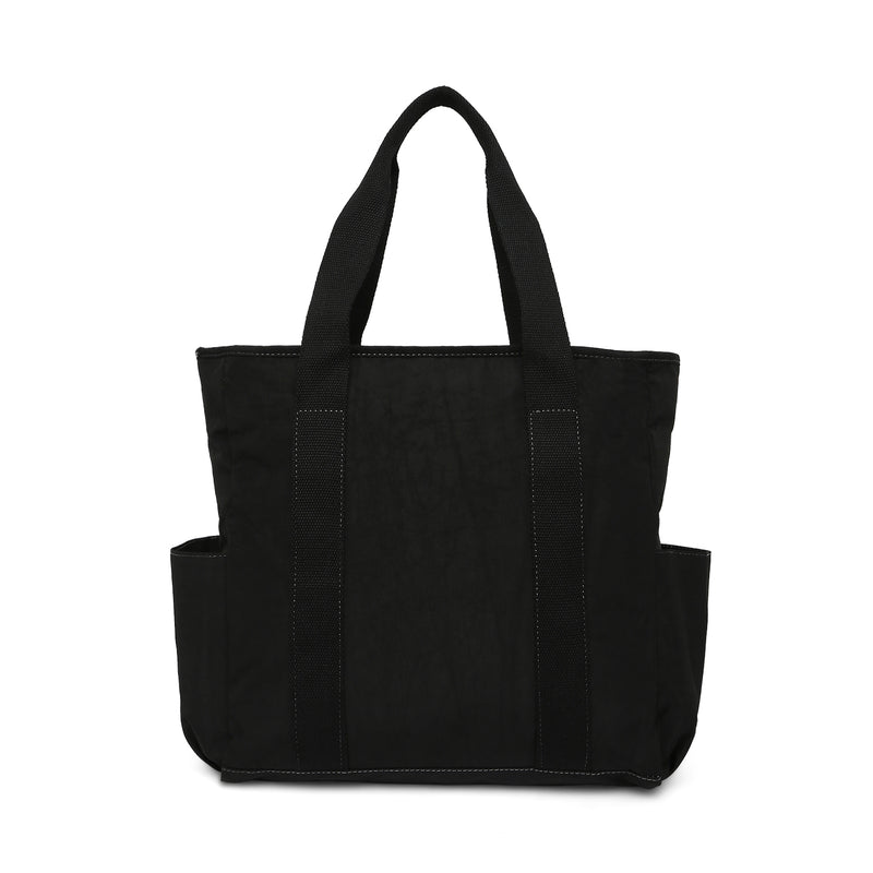 BAOMI CRINKLE HANDBAG Range Black Soft One Size Handbag