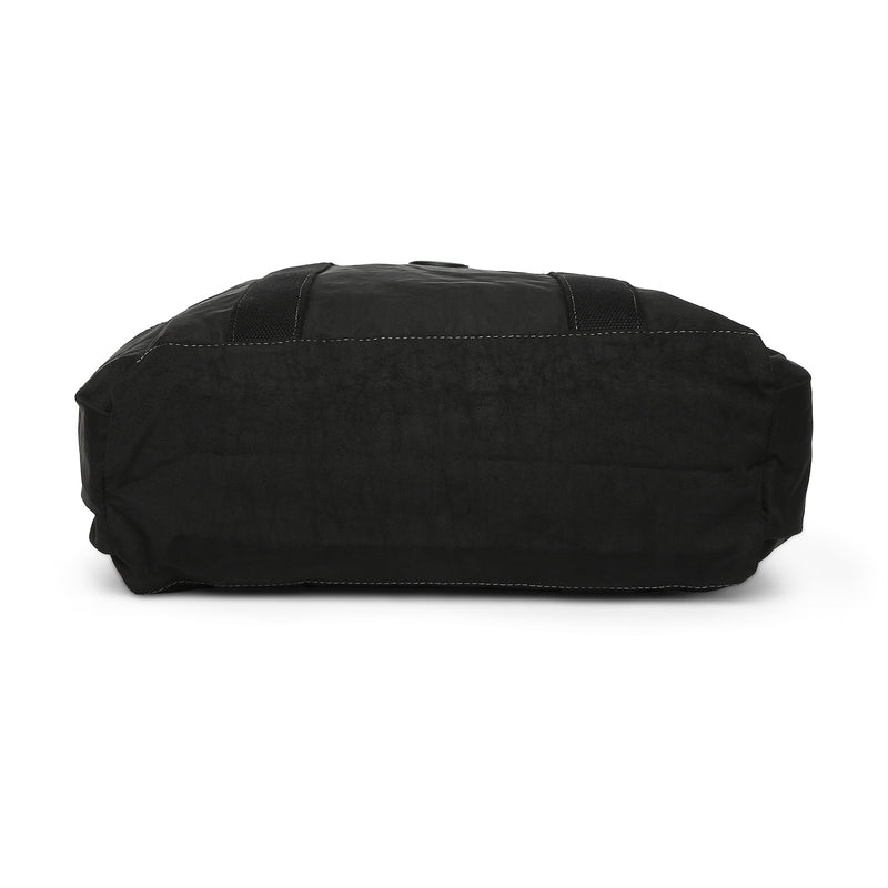 BAOMI CRINKLE HANDBAG Range Black Soft One Size Handbag
