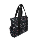 BAOMI CRINKLE HAND BAG Range Black Floral Soft One Size Handbag