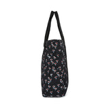 BAOMI CRINKLE HAND BAG Range Black Floral Soft One Size Handbag