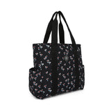 BAOMI CRINKLE HAND BAG Range Black Floral Soft One Size Handbag