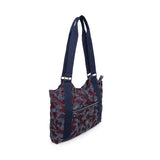 BAOMI CRINKLE HAND BAG Range Blue & Red Soft One Size Handbag
