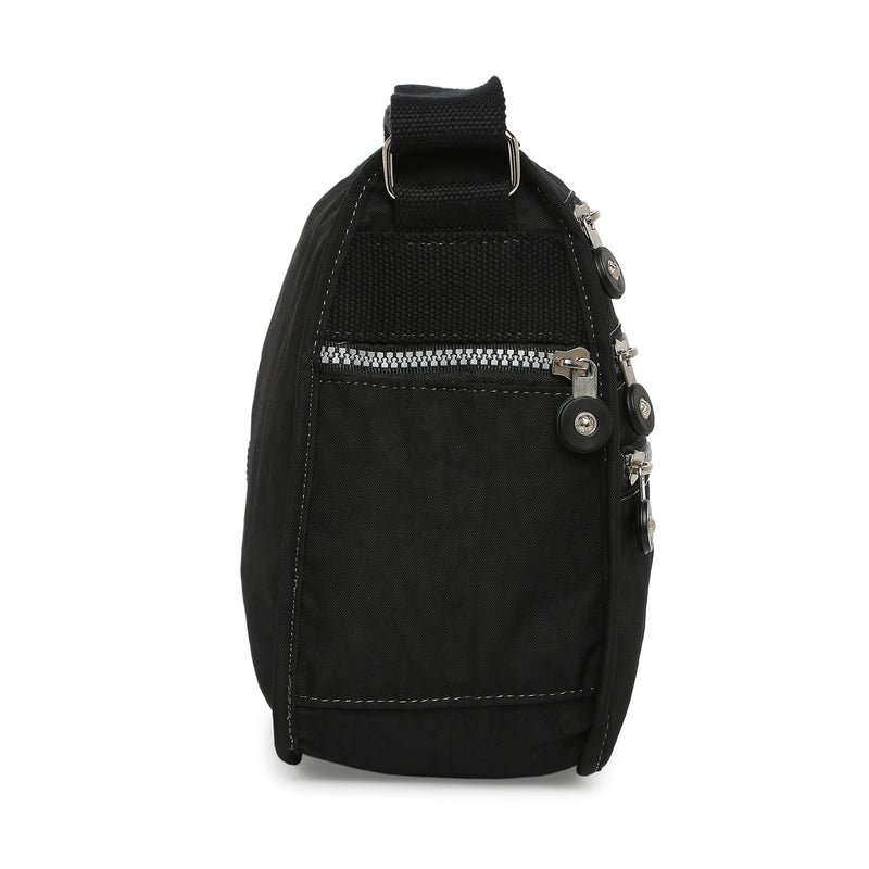 BAOMI CRINKLE SHOULDER BAG Range Black Soft One Size Shoulder Bag
