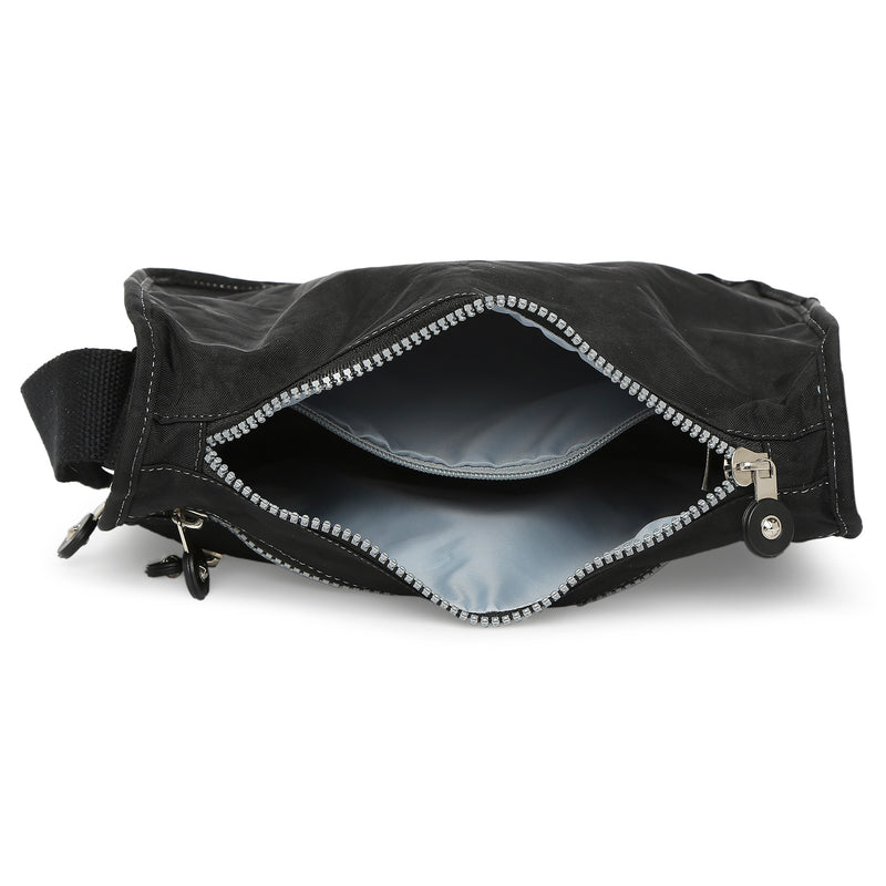 BAOMI CRINKLE SHOULDER BAG Range Black Soft One Size Shoulder Bag