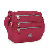 BAOMI CRINKLE SHOULDER BAG Range Dark Red Soft One Size Shoulder Bag