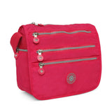 BAOMI CRINKLE SHOULDER BAG Range Fuchsia Red Soft One Size Shoulder Bag