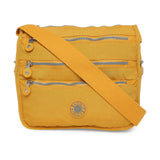 BAOMI CRINKLE SHOULDER BAG Range Yellow Soft One Size Shoulder Bag