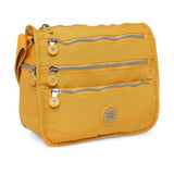 BAOMI CRINKLE SHOULDER BAG Range Yellow Soft One Size Shoulder Bag
