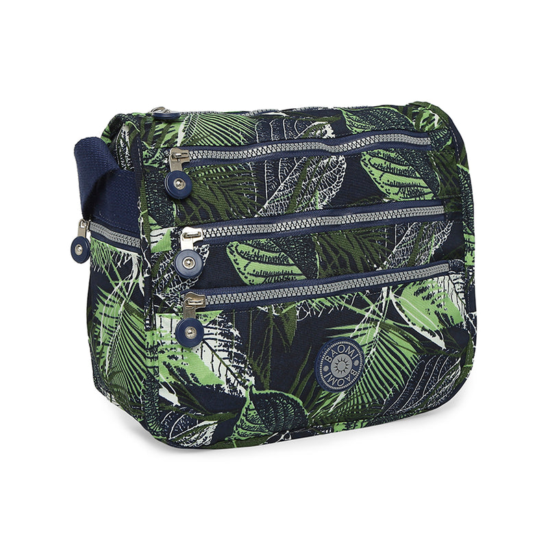 BAOMI CRINKLE SHOULDER BAG Range Blue & Green Soft One Size Shoulder Bag