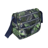 BAOMI CRINKLE SHOULDER BAG Range Blue & Green Soft One Size Shoulder Bag