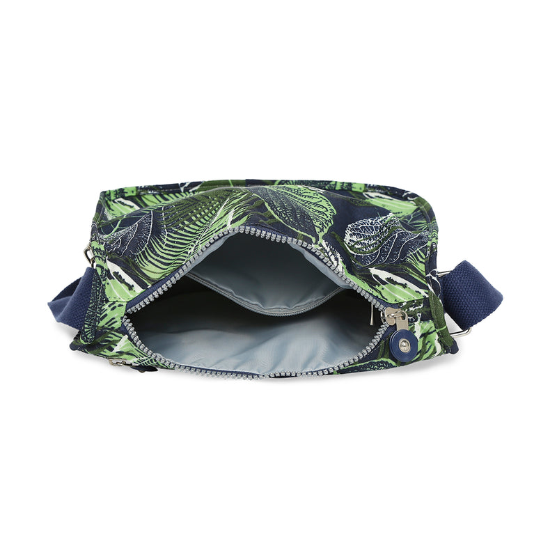 BAOMI CRINKLE SHOULDER BAG Range Blue & Green Soft One Size Shoulder Bag
