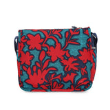 BAOMI CRINKLE SHOULDER BAG Range Red & Green Soft One Size Shoulder Bag