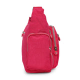 BAOMI CRINKLE SHOULDER BAG Range Fuchsia Red Soft One Size Shoulder Bag