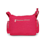 BAOMI CRINKLE SHOULDER BAG Range Fuchsia Red Soft One Size Shoulder Bag