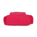 BAOMI CRINKLE SHOULDER BAG Range Fuchsia Red Soft One Size Shoulder Bag