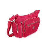 BAOMI CRINKLE SHOULDER BAG Range Fuchsia Red Soft One Size Shoulder Bag