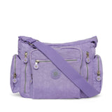 BAOMI CRINKLE SHOULDER BAG Range Light Purple Soft One Size Shoulder Bag