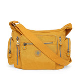 BAOMI CRINKLE SHOULDER BAG Range Yellow Soft One Size Shoulder Bag
