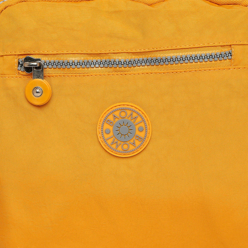BAOMI CRINKLE SHOULDER BAG Range Yellow Soft One Size Shoulder Bag