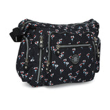BAOMI CRINKLE SHOULDER BAG Range Black Floral Soft One Size Shoulder Bag