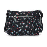 BAOMI CRINKLE SHOULDER BAG Range Black Floral Soft One Size Shoulder Bag