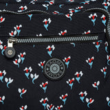 BAOMI CRINKLE SHOULDER BAG Range Black Floral Soft One Size Shoulder Bag