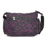BAOMI CRINKLE SHOULDER BAG Range Black & Purple Soft One Size Shoulder Bag