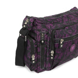 BAOMI CRINKLE SHOULDER BAG Range Black & Purple Soft One Size Shoulder Bag