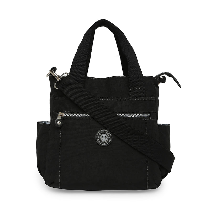 BAOMI CRINKLE SHOULDER BAG Range Black Soft One Size Shoulder Bag