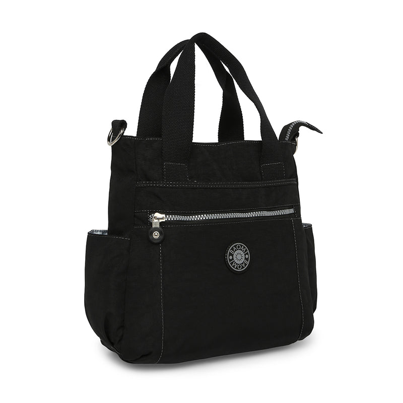 BAOMI CRINKLE SHOULDER BAG Range Black Soft One Size Shoulder Bag
