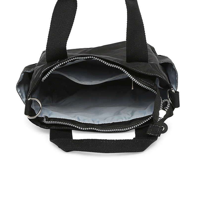 BAOMI CRINKLE SHOULDER BAG Range Black Soft One Size Shoulder Bag