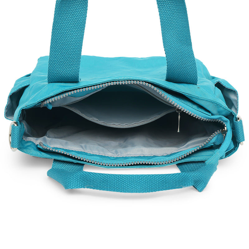 BAOMI CRINKLE SHOULDER BAG Range Blue Soft One Size Shoulder Bag