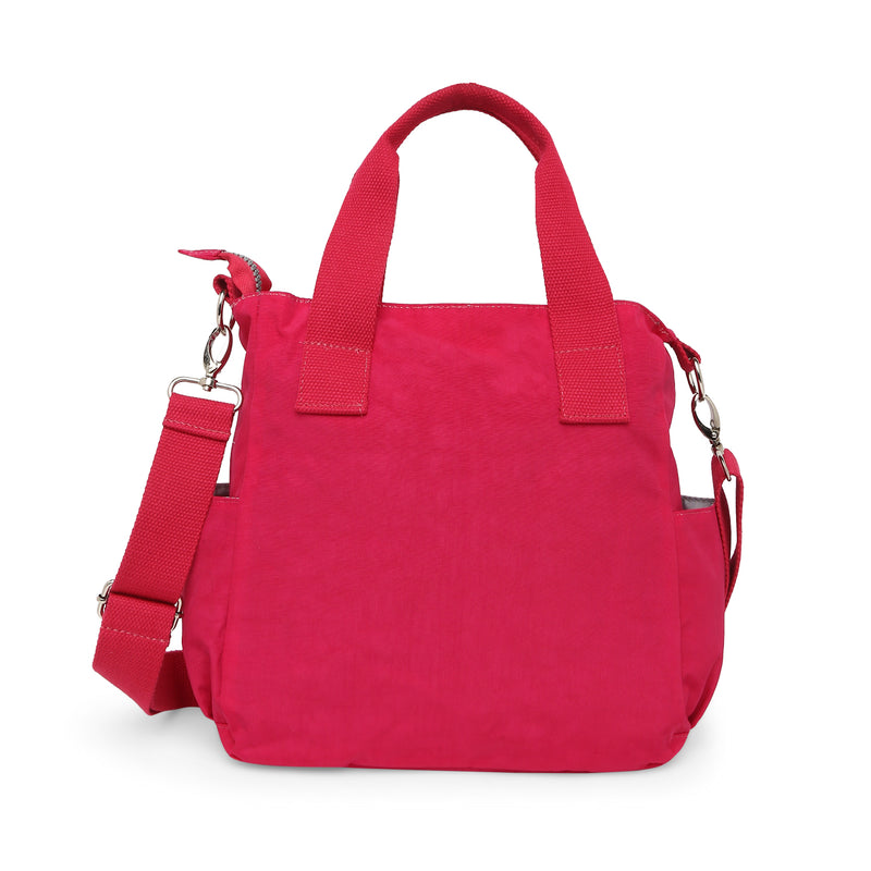 BAOMI CRINKLE SHOULDER BAG Range Fuchsia Red Soft One Size Shoulder Bag
