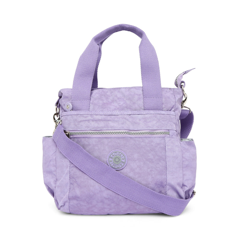 BAOMI CRINKLE SHOULDER BAG Range Light Purple Soft One Size Shoulder Bag