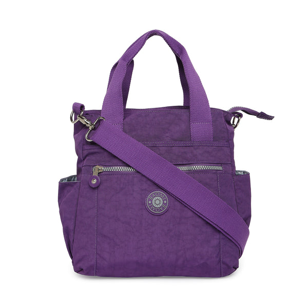 BAOMI CRINKLE SHOULDER BAG Range Purple Soft One Size Shoulder Bag