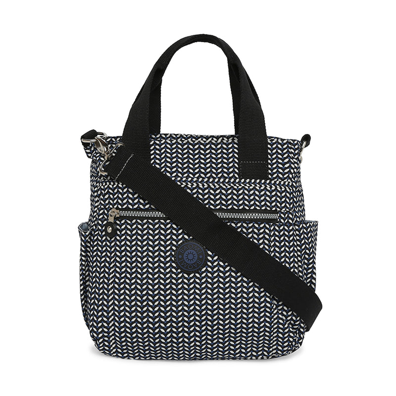 BAOMI CRINKLE SHOULDER BAG Range Black & White Soft One Size Shoulder Bag