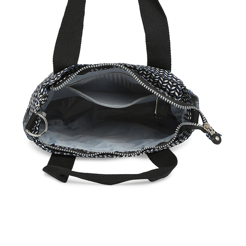 BAOMI CRINKLE SHOULDER BAG Range Black & White Soft One Size Shoulder Bag