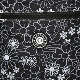 BAOMI CRINKLE SHOULDER BAG Range Black & White Floral Soft One Size Shoulder Bag