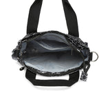 BAOMI CRINKLE SHOULDER BAG Range Black & White Floral Soft One Size Shoulder Bag