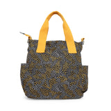 BAOMI CRINKLE SHOULDER BAG Range Black & Yellow Soft One Size Shoulder Bag