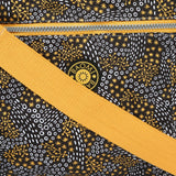 BAOMI CRINKLE SHOULDER BAG Range Black & Yellow Soft One Size Shoulder Bag