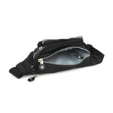 BAOMI CRINKLE WAIST BAG Range Black Soft One Size Waist Bag
