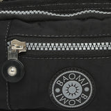 BAOMI CRINKLE WAIST BAG Range Black Soft One Size Waist Bag